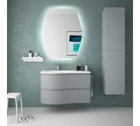 Salgar MAM Armoire 900 droite Blue Fog Meuble de salle de bains