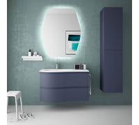 Salgar MAM Armoire 900 droite Night Blue Meuble de salle de bains