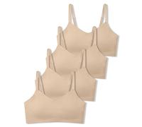 SALIA GIRL Soutiens-Gorge Sport Filles 10-14, Coques Fixes, sans Couture | Brassières caraco d’entraînement ado, bretelles réglables, coques fixes légères, coupe fine, invisible, quotidien/sport léger
