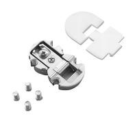 Salice charnière centrale Pacta blanche charnière d'abattant charnière de casier de bar parfaite pour les abattants de meubles larges de SOTECH