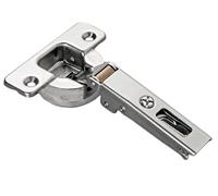 Salice Charnière invisible Série 100 C1A6A99 pour porte mince 10 mm, boîtier 8 mm, ouverture 105°