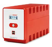 SALICRU Onduleur SPS 1200 SOHO + Line-interactive 1200VA 2USB 4prise Shuko/FR Protection surcharge avec charge APFC 647CA000004