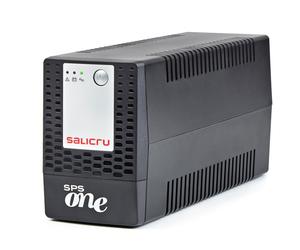 SALICRU Onduleur SPS 500 ONE BL S NOIR Line-interactive 500VA USB 2 prises Shuko/FR protection surcharge Garantie 3 ans 662AG000001