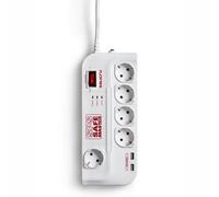 SALICRU Protection contre les surtensions SPS SAFE MASTER, 5 Plugs+2xUSB