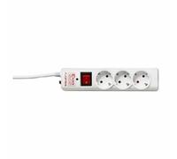 Salicru Multiprise parafoudre SPS Safe 3 – 3 prises, 238 J, Type F, 250 V, 10 A, Blanc
