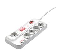 SALICRU SPS SAFE MASTER - Protection contre les surtensions - CA 250 V - connecteurs de sortie : 5 - 1.8 m cordon