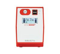 SPS SOHO+ SPS 850 SOHO+ IEC - Onduleur - CA 230 V - 480 Watt - 850 VA - USB - connecteurs de sortie : 4