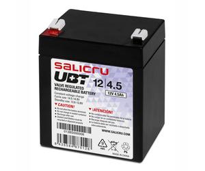 SALICRU UBT 12/4.5 - Batterie d'onduleur - 1 x batterie - Acide de plomb - 4.5 Ah - pour SLC Cube3+; SPS HOME 400, 500, 600, 650, 850