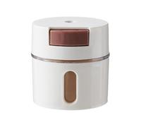 Salière avec contrôle précis de 0,5 g - Distributeur de sel et de poivre facile à remplir, récipient mural magnétique, bouteille Slt quantitative pour une cuisine saine