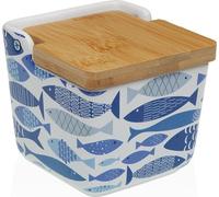 Salière avec couvercle versa aqua 2 Céramique 8,8 x 8,5 x 8,8 cm