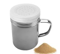 Salière en métal, drague agitateur - Shaker à condiments en acier inoxydable pour dragage en métal, sel et poivre, dragues polyvalentes pour poivrière et condiments pour barbecues et cuisines