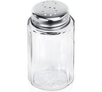 Salière en Verre Couvercle inox H 70 mm Ø 35 mm x 12 Was Germany 14 G