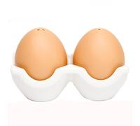Salière et poivrière oeuf - Lot de 2