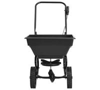 Salière manuelle pour tapis de garage - PVC avec cadre en acier - 80 x 46 x 75 cm - Capacité : 15 l - Robuste et durable pour saupoudrer facilement le sel