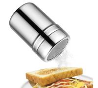 Salière - Plumeau à épices | Shaker en poudre en acier inoxydable Shaker en poudre pour sucre Shaker en poudre de cuisine Shaker en poudre compacte pour farine shaker poudre