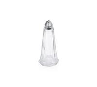 Salière/Poivrière en Verre/inox H 110 mm Diamètre 45 mm
