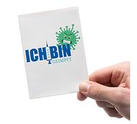 Salilio Étui de protection pour carnet de vaccination Corona avec Virus Corona