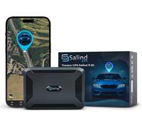 SALIND GPS - Salind 11 4G Tracker GPS pour Voitures, Motos, camions- Aimant intégré pour Un Placement Fixe et sécurisé- Longue durée de Vie de la Batterie- Tracker GPS avec Suivi en Temps réel