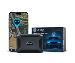 SALIND GPS - Salind 11 GPS Traceur pour Voitures, Motos et Bien Plus Encore - Aimant intégré : Fixation sécurisée - Longue durée de Vie de la Batterie - Traceur GPS avec Suivi en Temps réel