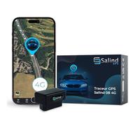 Salind Traceur GPS OBD 4G pour Voitures, Camions & Véhicules | Installation Plug & Play - Suivi en temps réel - Clôture virtuelle - Historique des trajets, alarme choc - Abonnement requis