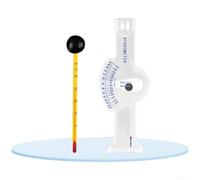 Salinomètre en acrylique pour une évaluation précise de la salinité dans les aquariums marins, les installations aquacoles et les laboratoires de recherche (C)