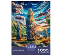 Salisbury Plain Puzzle 1000 Piece pour Adultes, Puzzle Difficile Jeu D'adresse pour Toute La Famille 38x26cm/1000pcs