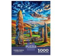 Salisbury Plain Puzzle 1000 Pièces Difficile-Jeu De Réflexion pour Adultes Et Enfants (14+),Jeu De Défi Intellectuel 52x38cm/1000pcs