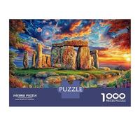 Salisbury Plain Puzzle 1000 Pièces pour Adultes Et Adolescents De 14 Ans Et Plus, Jeu De Défi Intellectuel 38x26cm/1000pcs