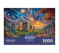 Salisbury Plain Puzzle 1000 Pièces pour Adultes Et Adolescents De 14 Ans Et Plus, Jeu De Défi Intellectuel 52x38cm/1000pcs