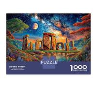 Salisbury Plain Puzzle 1000 Pièces pour Adultes Et Enfants, Difficile Puzzles, Activité Familiale Captivante,Jeu De Défi Intellectuel 38x26cm/1000pcs