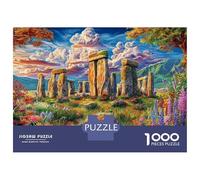 Salisbury Plain (Royaume-Uni) Puzzle 1000 Pièces, Difficile Puzzles pour Adults Enfant, Jeu De Défi Intellectuel 38x26cm/1000pcs