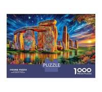 Salisbury Plain (Royaume-Uni) Puzzle 1000 Pièces, Difficile Puzzles pour Adults Enfant, Jeu De Défi Intellectuel 52x38cm/1000pcs
