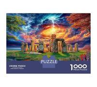 Salisbury Plain (Royaume-Uni) Puzzle 1000 Pièces, Puzzles Difficiles, Adaptés Aux Adultes Et Aux Enfants, Jeu De Défi Intellectuel 70x50cm/1000pcs