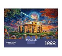 Salisbury Plain (Royaume-Uni) Puzzle 1000 Pièces, Puzzles Difficiles, Adaptés Aux Adultes Et Aux Enfants, Jeu De Défi Intellectuel 70x50cm/1000pcs