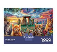 Salisbury Plain (Royaume-Uni) Puzzle 1000 Pièces, Puzzles Difficiles, Adaptés Aux Adultes Et Aux Enfants, Jeu De Défi Intellectuel 38x26cm/1000pcs
