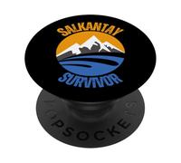 Salkantay Trekking Survivor Cuzco Cusco Machu Picchu Pérou PopSockets PopGrip Adhésif