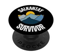 Salkantay Trekking Survivor Cuzco Cusco Machu Picchu Pérou PopSockets PopGrip Adhésif