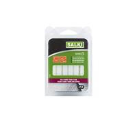 SALKI | Barres de Colle Thermofusible | 12 Unités de Silicone Chaude | 12mm de Diamètre | Universel | Couleur Blanc