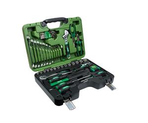 SALKI | Mallette d'Outils | Set de 78 Pièces Multiusage | Couleur Vert