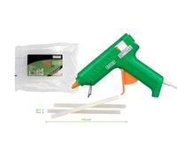 Salki Pack Basique Pistolet à Colle Thermofusible 80W ESK + Sachet de 1 kg de Bâtons de Colle - Pack Pistolet à Colle Chaude - Haute Puissance pour le Bricolage et les Réparations