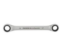 Proxxon 23250 MICROSpeeder 17 x 19mm Clé à cliquet à double anneau