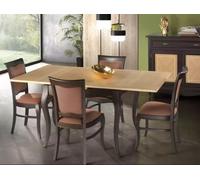 Salle à manger 5 pcs. 1x table à manger + 4x chaises JVmoebel
