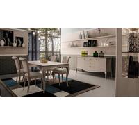 Salle à manger classique table chaise ensemble commode ensemble de chaises 6pcs