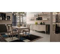 Salle à manger classique table chaise ensemble commode ensemble de chaises 6pcs