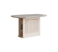 Salle à manger complète de luxe Table de salle à manger Chaises 5pcs Beige Coin repas