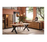 Salle à manger complète MONA (Buffet + Table pied X)