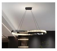 Salle à manger moderne lampes suspendues éclairage intérieur plafonnier | Lustre led suspendu, luminaire décoratif d'intérieur élégant(120cm,Remote)