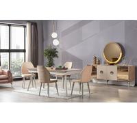 Salle à manger Set design complet Table + 6x chaises+ 1x sideboard moderne 8pcs JVmoebel
