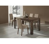 Salle à manger Table de salle à manger 4x chaise Garniture Cuisine Chaises Groupe Table Nouveau Set 5pcs.