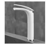 Salle Bain Cascade Bassin en Laiton Massif Blanc Noir Eau Chaude à l'évier Froid pavé Conception, Robinet de Cuisine